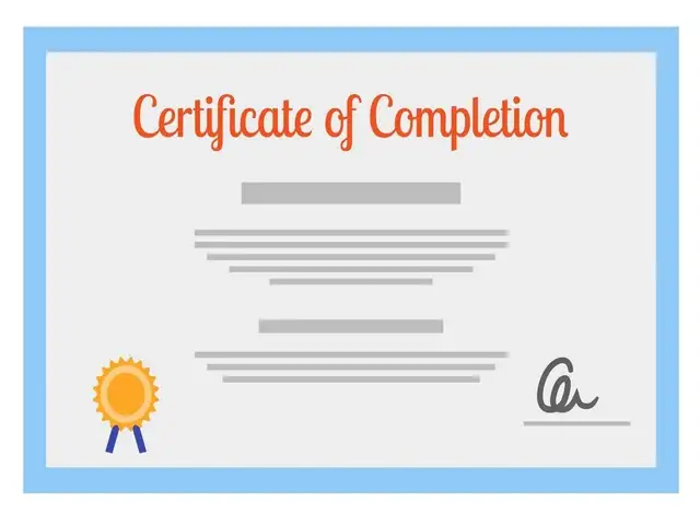 Certificate of Completion Featured