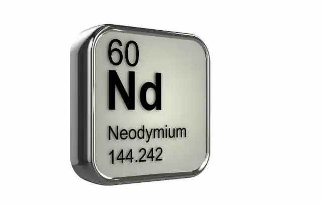 The production process of neodymium mining